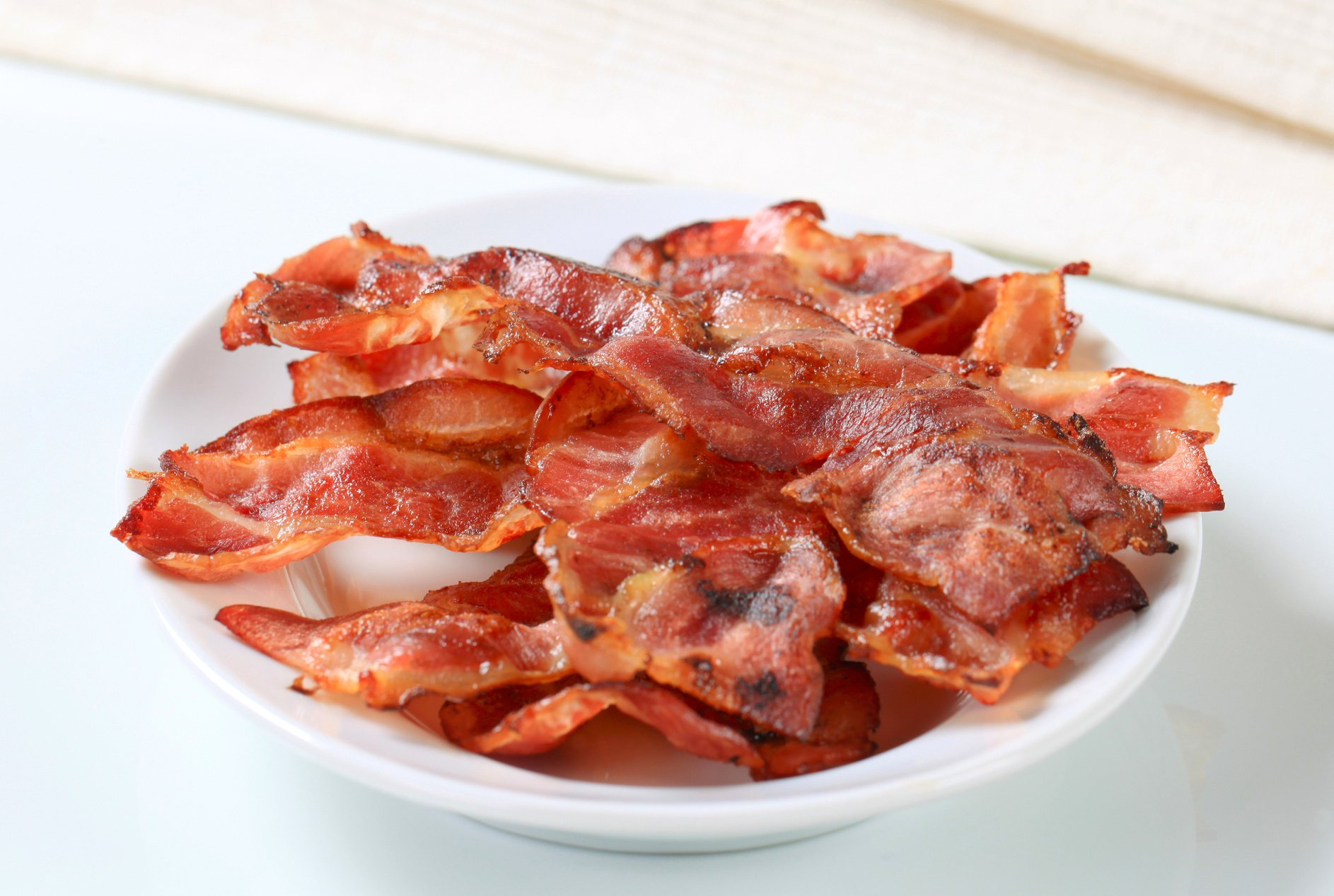 Crispy bacon strips